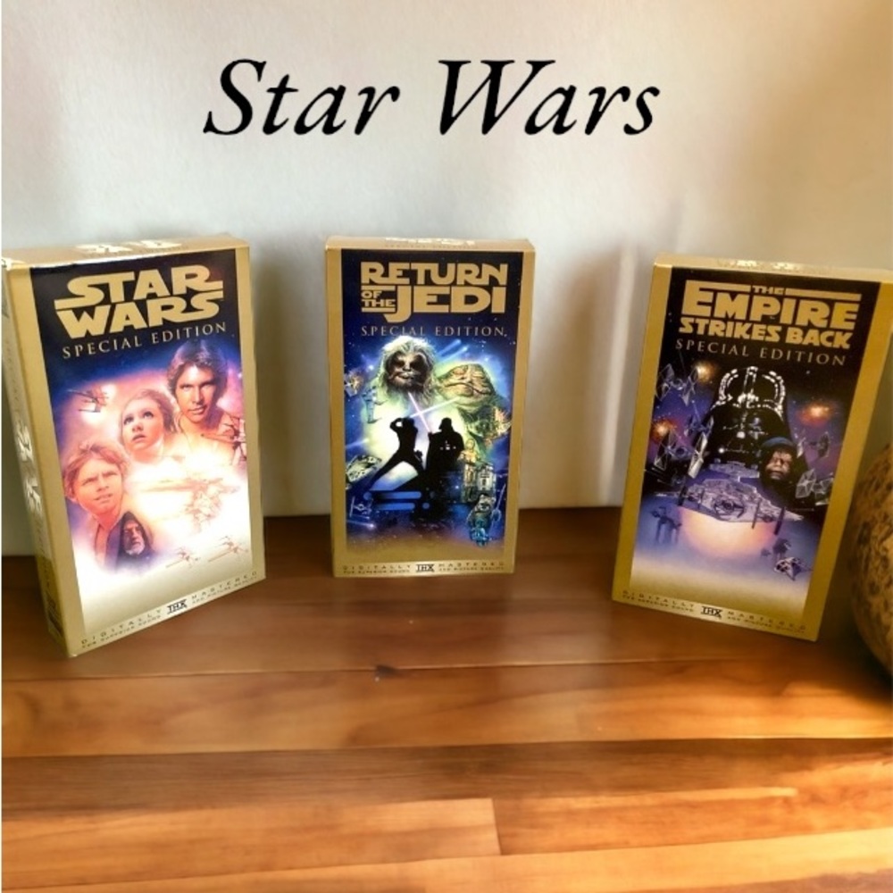Star Wars VHS Trilogy